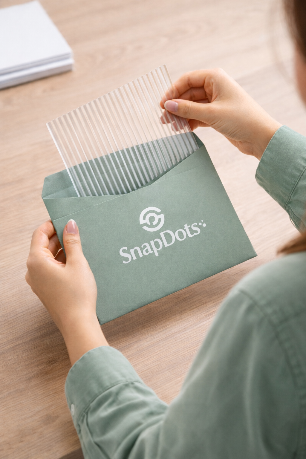 Reeded Glass Film 13mm Reed / Sample A5 Size / Free shipping within Australia